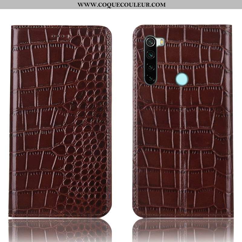 Housse Xiaomi Redmi Note 8t Protection Petit Housse, Étui Xiaomi Redmi Note 8t Cuir Véritable Téléph