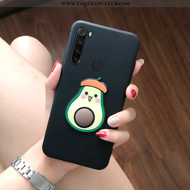 Étui Xiaomi Redmi Note 8t Charmant Net Rouge Silicone, Coque Xiaomi Redmi Note 8t Tendance Noir