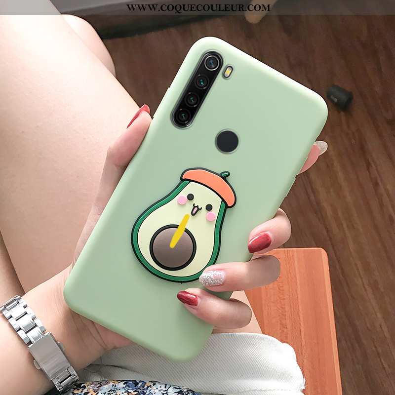 Étui Xiaomi Redmi Note 8t Charmant Net Rouge Silicone, Coque Xiaomi Redmi Note 8t Tendance Noir