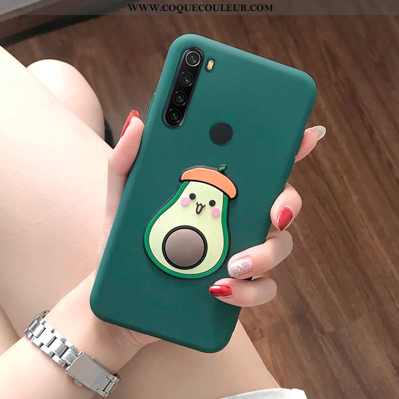 Étui Xiaomi Redmi Note 8t Charmant Net Rouge Silicone, Coque Xiaomi Redmi Note 8t Tendance Noir