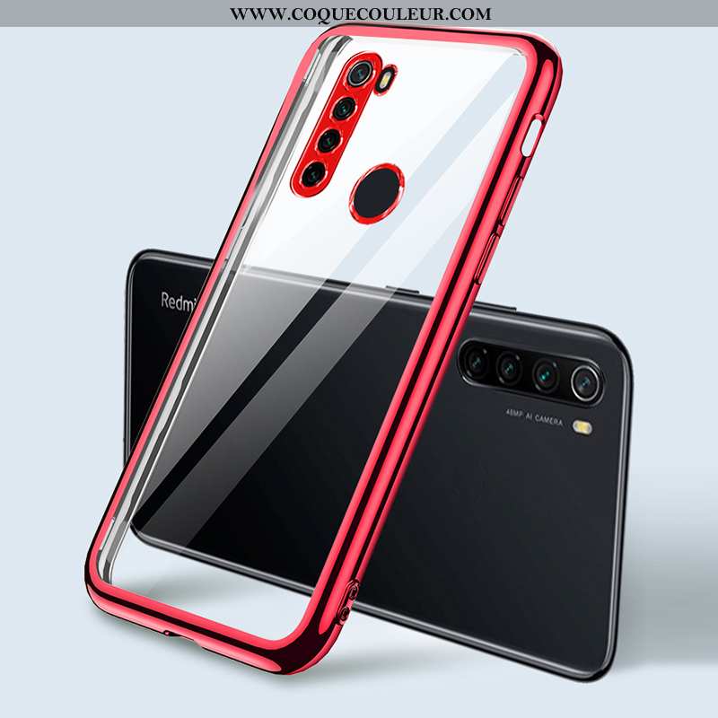 Étui Xiaomi Redmi Note 8t Personnalité Rouge Téléphone Portable, Coque Xiaomi Redmi Note 8t Créatif 