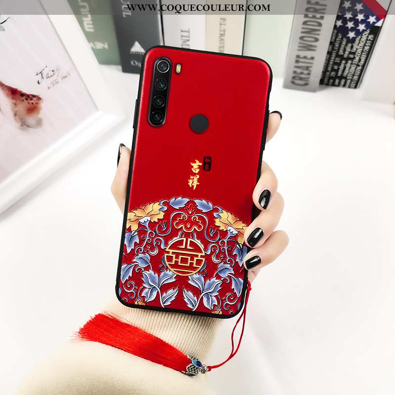 Étui Xiaomi Redmi Note 8t Silicone Tout Compris Étui, Coque Xiaomi Redmi Note 8t Imprimé Créatif Rou