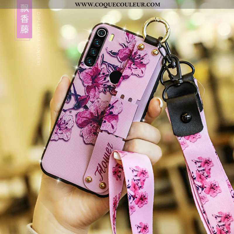 Coque Xiaomi Redmi Note 8t Mode Fluide Doux Personnalité, Housse Xiaomi Redmi Note 8t Protection Ros