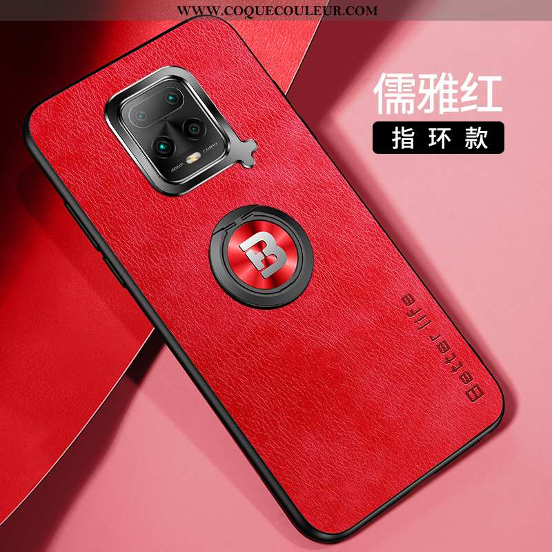 Étui Xiaomi Redmi Note 9 Pro Fluide Doux Rouge Incassable, Coque Xiaomi Redmi Note 9 Pro Silicone Mo