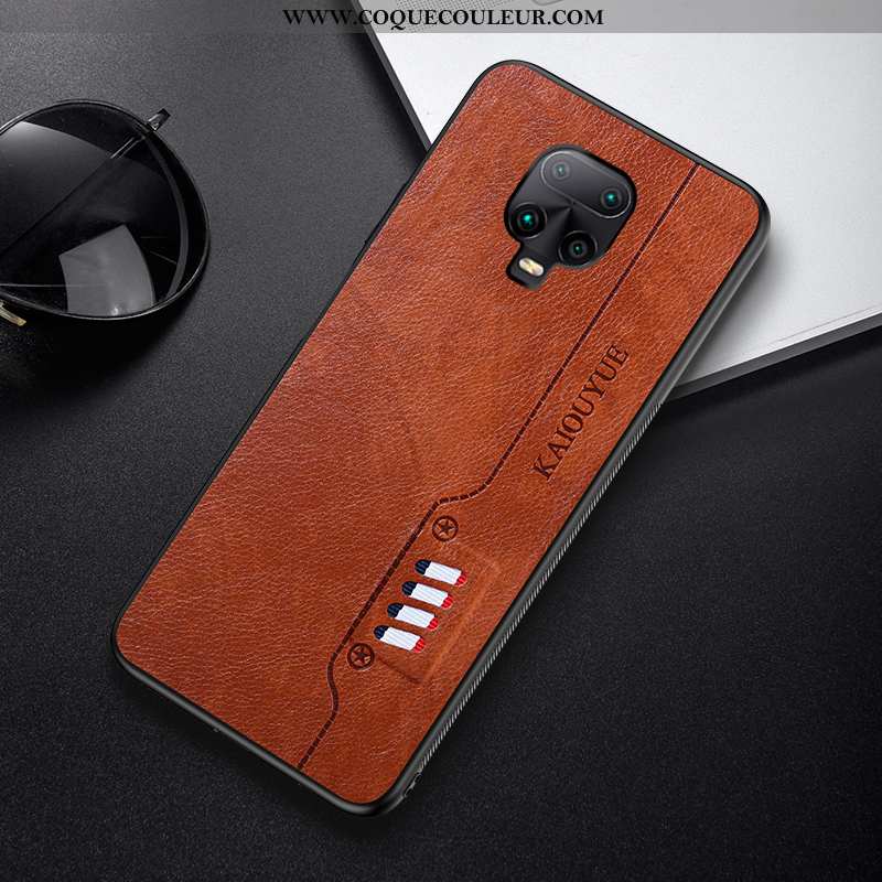 Coque Xiaomi Redmi Note 9 Pro Cuir Fluide Doux Téléphone Portable, Housse Xiaomi Redmi Note 9 Pro Mo