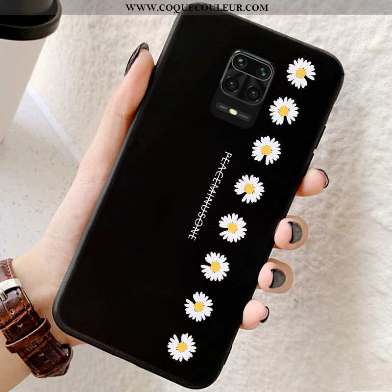 Coque Xiaomi Redmi Note 9 Pro Légère Net Rouge Nouveau, Housse Xiaomi Redmi Note 9 Pro Fluide Doux P