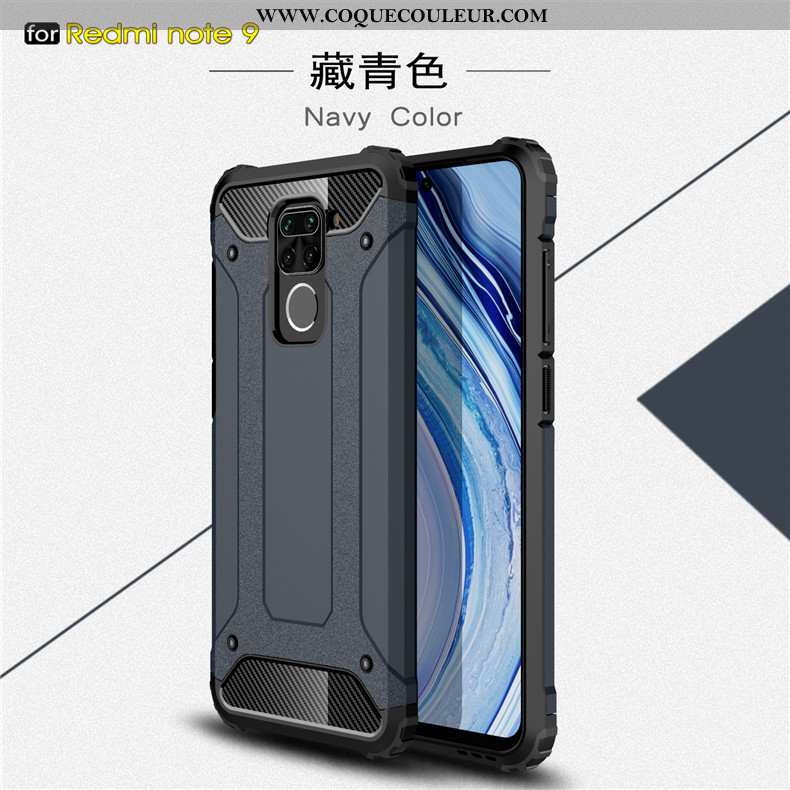 Coque Xiaomi Redmi Note 9 Silicone Étui Noir, Housse Xiaomi Redmi Note 9 Protection À Bord Noir