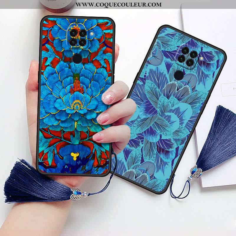 Housse Xiaomi Redmi Note 9 Silicone Style Chinois Incassable, Étui Xiaomi Redmi Note 9 Protection Co