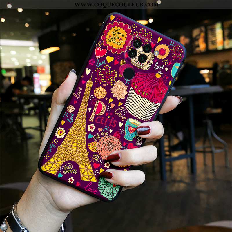 Housse Xiaomi Redmi Note 9 Vintage Fluide Doux Coque, Étui Xiaomi Redmi Note 9 Tendance Charmant Ble