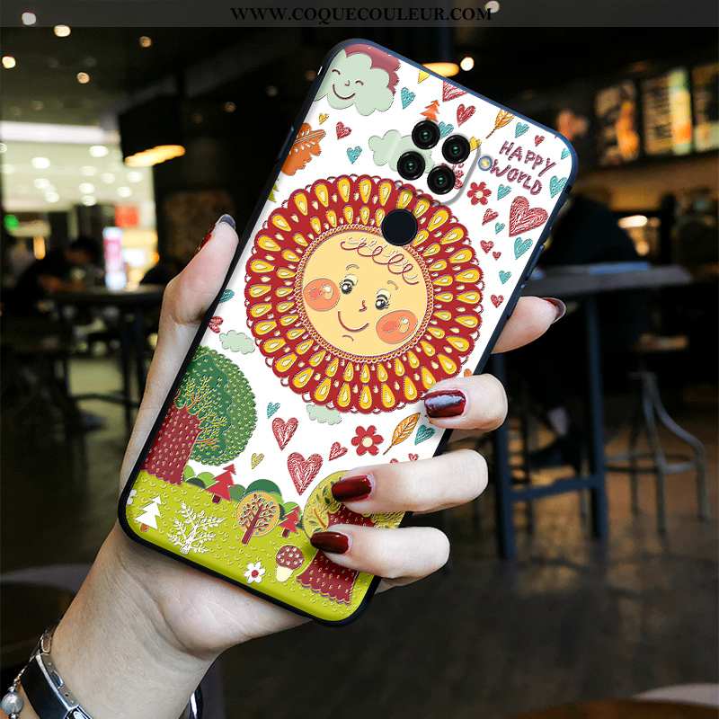 Housse Xiaomi Redmi Note 9 Vintage Fluide Doux Coque, Étui Xiaomi Redmi Note 9 Tendance Charmant Ble