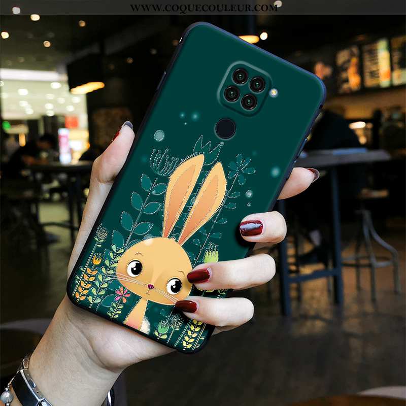 Housse Xiaomi Redmi Note 9 Vintage Fluide Doux Coque, Étui Xiaomi Redmi Note 9 Tendance Charmant Ble