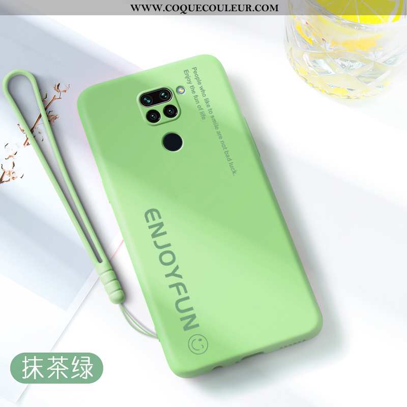 Étui Xiaomi Redmi Note 9 Protection Mode Coque, Coque Xiaomi Redmi Note 9 Personnalité Tendance Vert