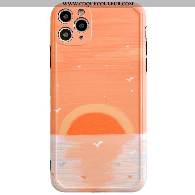 Coque iPhone 11 Pro Max Protection Silicone Tout Compris, Housse iPhone 11 Pro Max Personnalité Art 