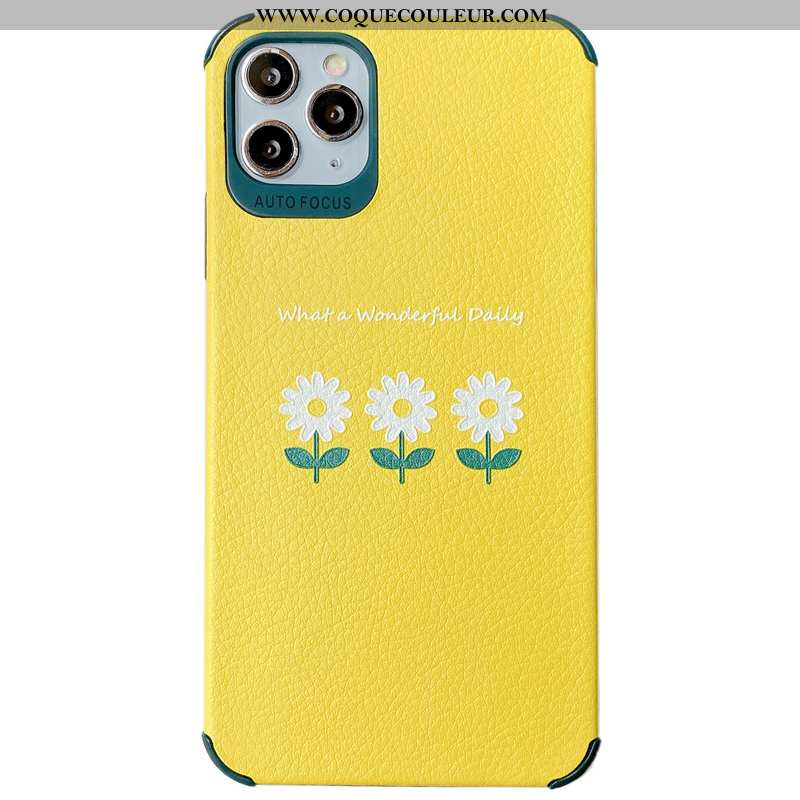 Coque iPhone 11 Pro Max Protection Téléphone Portable Soie Mulberry, Housse iPhone 11 Pro Max Person