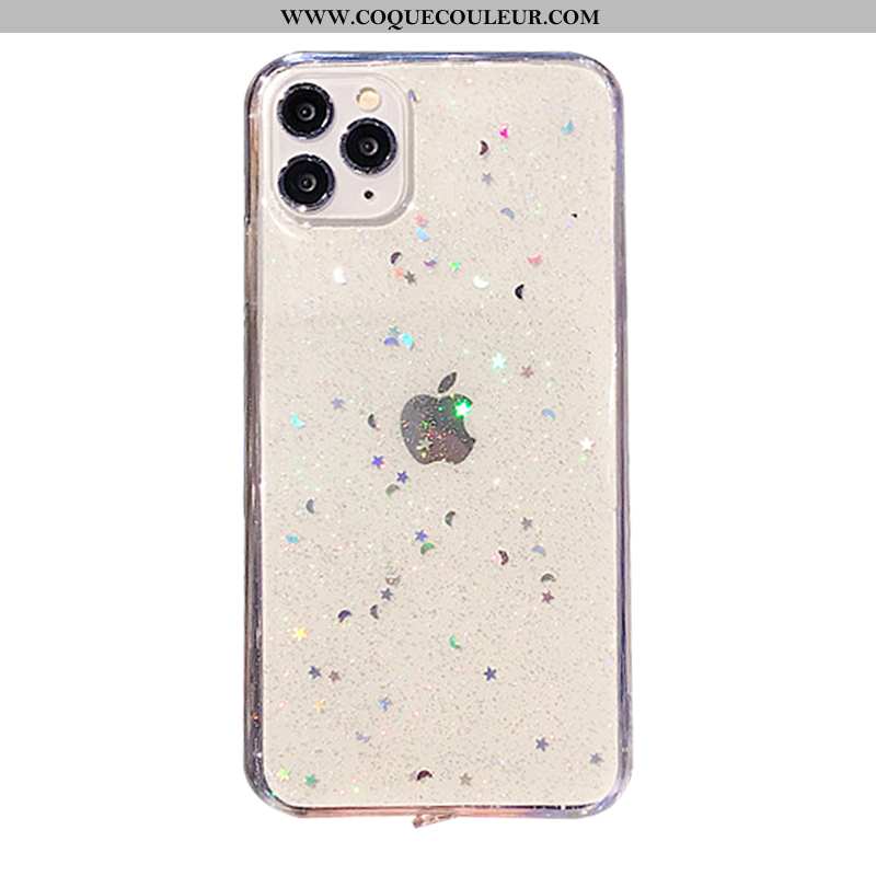 Housse iPhone 11 Pro Fluide Doux Rose Incassable, Étui iPhone 11 Pro Coque Tout Compris Beige