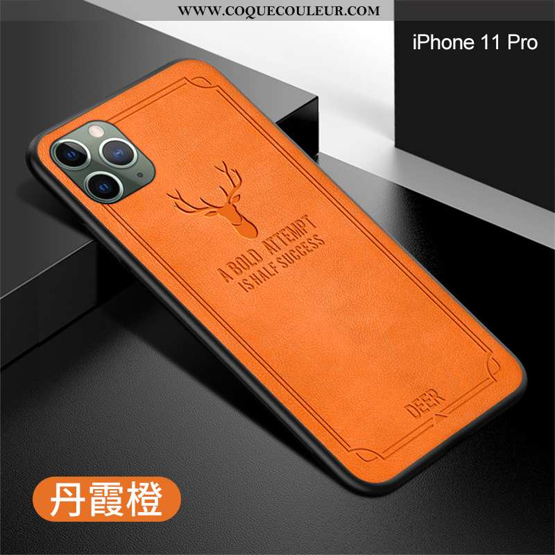 Coque iPhone 11 Pro Fluide Doux Tendance Téléphone Portable, Housse iPhone 11 Pro Silicone Tout Comp