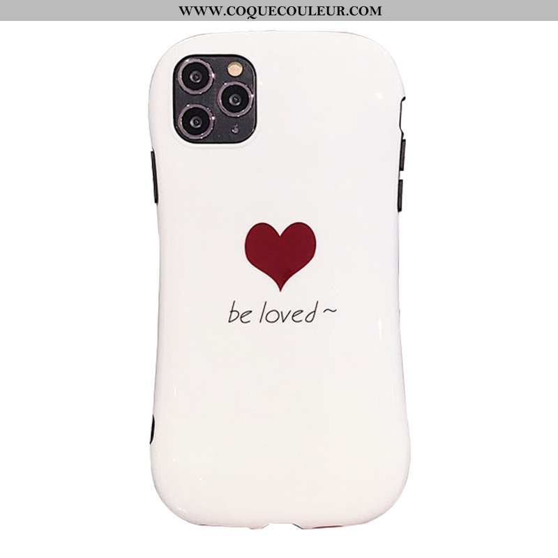 Coque iPhone 11 Pro Fluide Doux Tout Compris Petit, Housse iPhone 11 Pro Silicone Étui Blanche