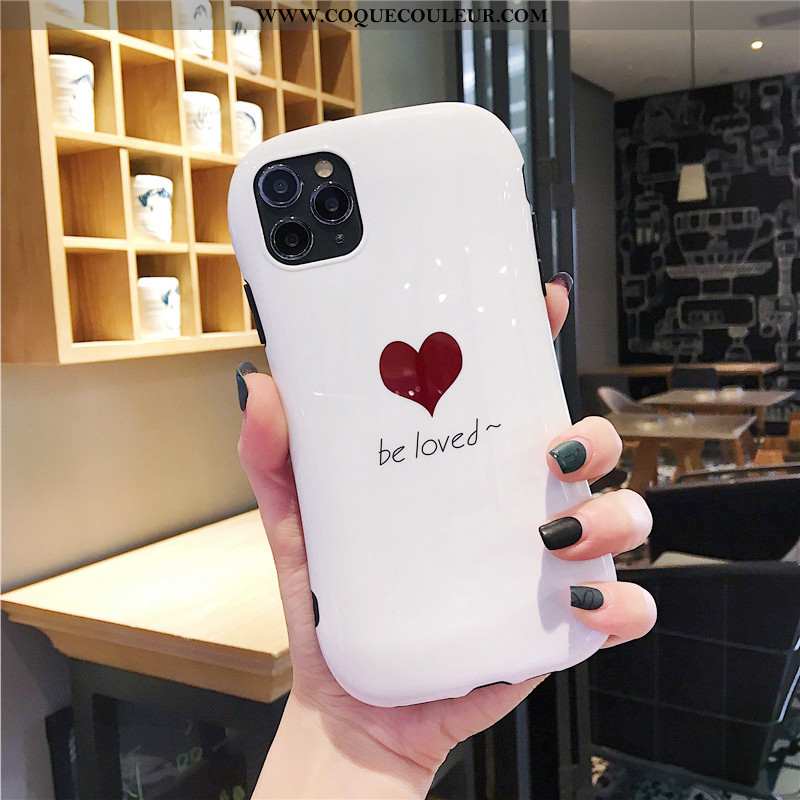 Coque iPhone 11 Pro Fluide Doux Tout Compris Petit, Housse iPhone 11 Pro Silicone Étui Blanche