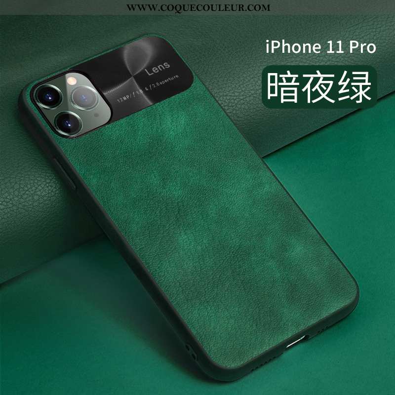 Housse iPhone 11 Pro Tendance Incassable Protection, Étui iPhone 11 Pro Légère Ultra Bleu