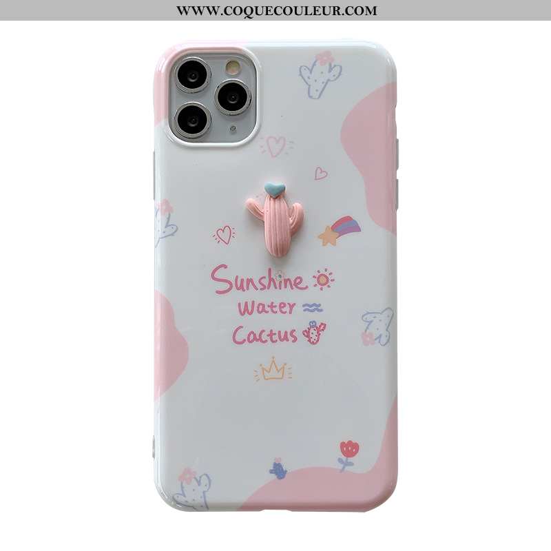 Housse iPhone 11 Pro Ultra Incassable Étui, Étui iPhone 11 Pro Fluide Doux Rose