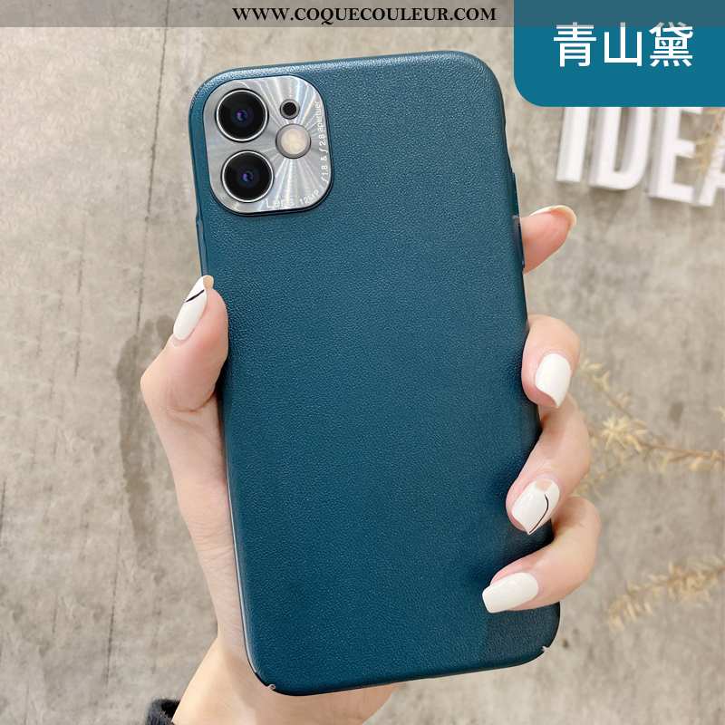 Étui iPhone 11 Créatif Difficile Incassable, Coque iPhone 11 Tendance Vent Noir