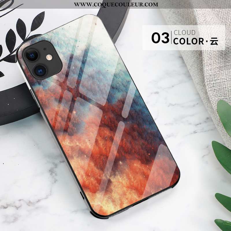 Housse iPhone 11 Légère Coque Luxe, Étui iPhone 11 Ultra Tendance Bleu