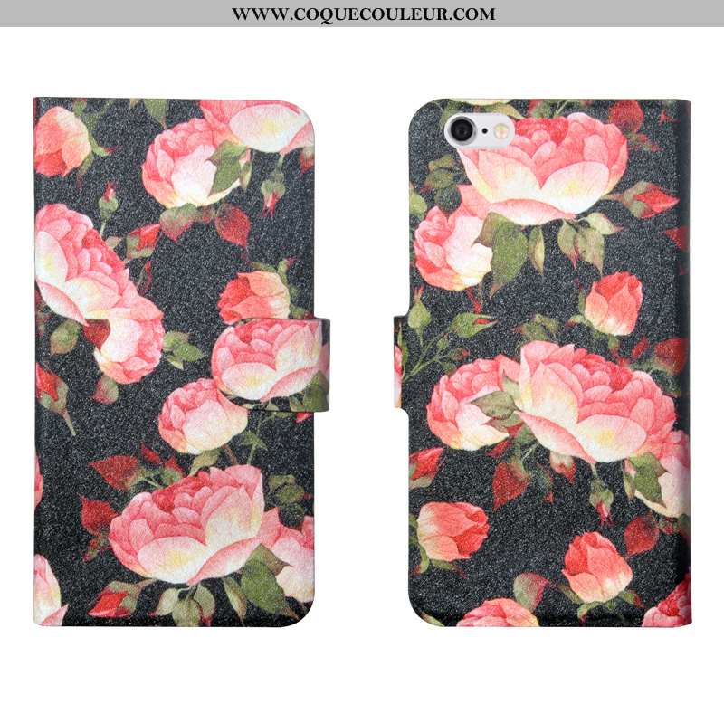 Coque iPhone 6/6s Plus Fleurs Bleu Coque, Housse iPhone 6/6s Plus Tendance Fluide Doux