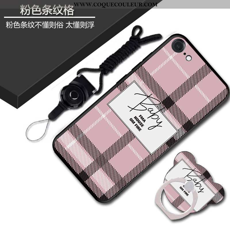 Étui iPhone 6/6s Légère Téléphone Portable Silicone, Coque iPhone 6/6s Fluide Doux Rose