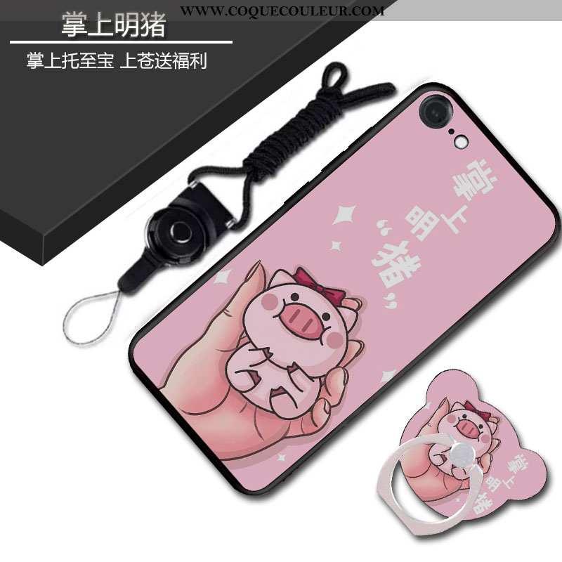 Étui iPhone 6/6s Légère Téléphone Portable Silicone, Coque iPhone 6/6s Fluide Doux Rose