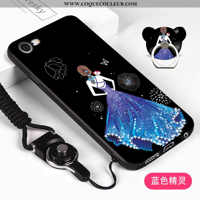 Housse iPhone 6/6s Ornements Suspendus Incassable Étui, Étui iPhone 6/6s Fluide Doux Coque Noir