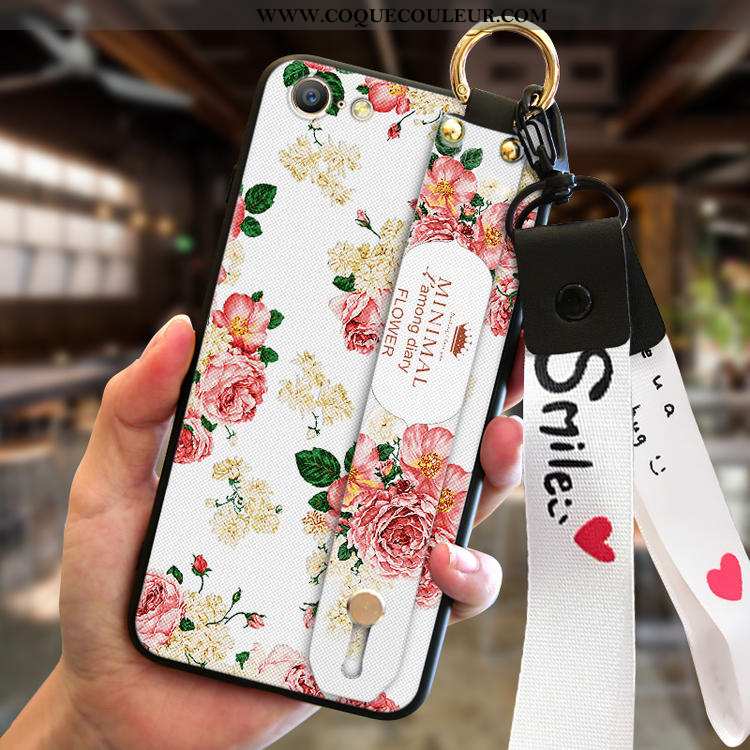 Étui iPhone 6/6s Silicone Rose Coque, Coque iPhone 6/6s Tendance Téléphone Portable