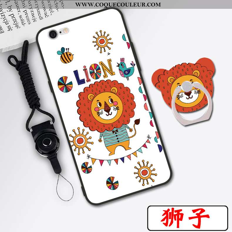 Coque iPhone 6/6s Dessin Animé Téléphone Portable Nouveau, Housse iPhone 6/6s Silicone Simple Blanch