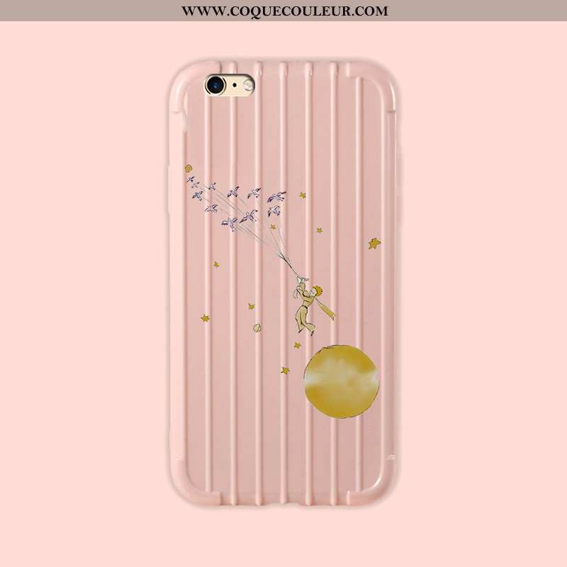 Housse iPhone 6/6s Légère Légères Petit, Étui iPhone 6/6s Fluide Doux Personnalité Rose