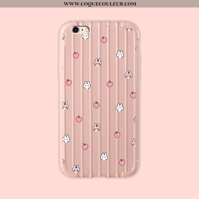 Housse iPhone 6/6s Légère Légères Petit, Étui iPhone 6/6s Fluide Doux Personnalité Rose