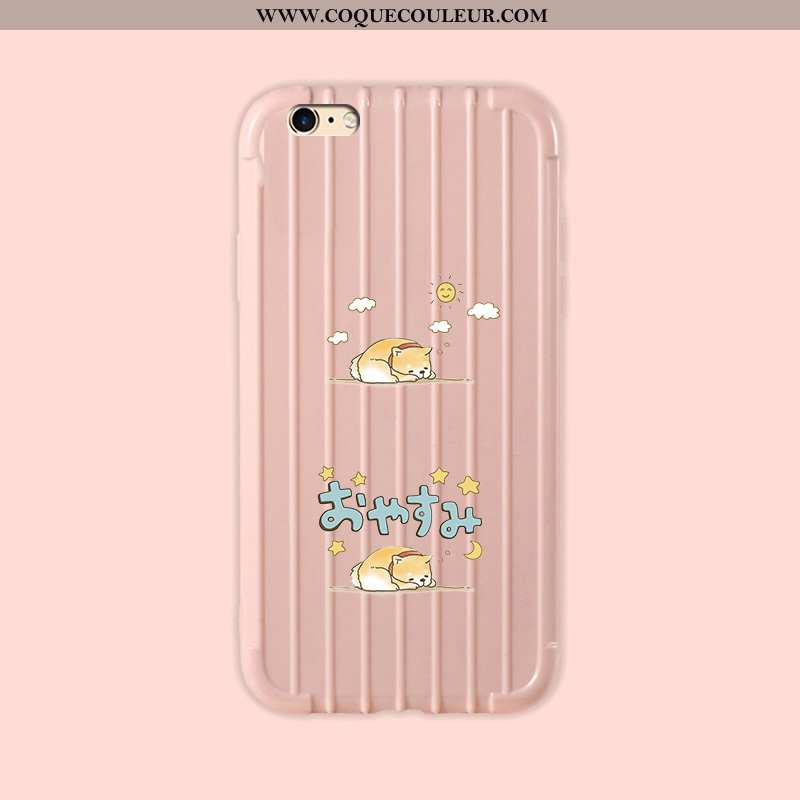 Housse iPhone 6/6s Légère Légères Petit, Étui iPhone 6/6s Fluide Doux Personnalité Rose