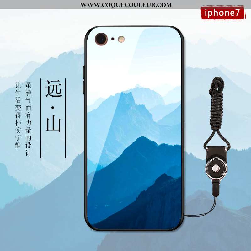 Coque iPhone 7 Plus Personnalité Téléphone Portable Étui, Housse iPhone 7 Plus Créatif Style Chinois