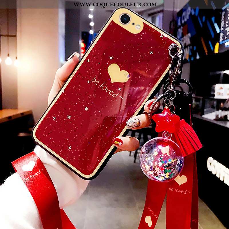 Étui iPhone 7 Tendance Rose Nouveau, Coque iPhone 7 Créatif Rouge