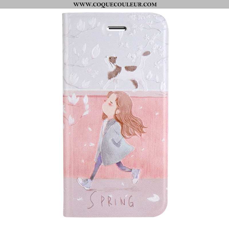 Coque iPhone 7 Dessin Animé Téléphone Portable Dimensionnel, Housse iPhone 7 Tendance Gaufrage Noir