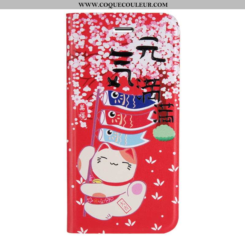 Coque iPhone 7 Dessin Animé Téléphone Portable Dimensionnel, Housse iPhone 7 Tendance Gaufrage Noir