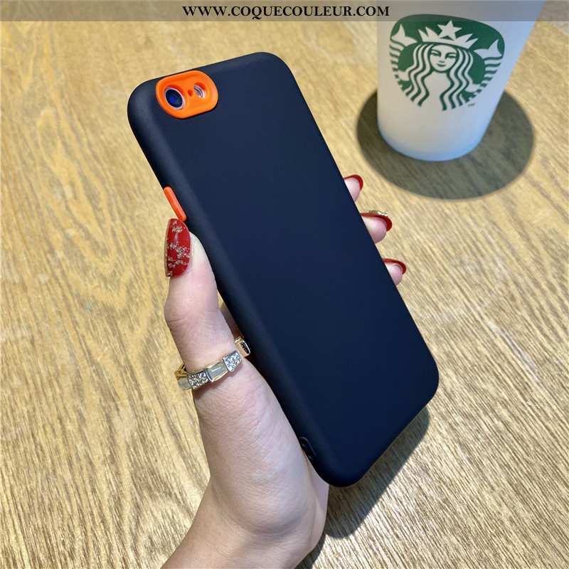 Étui iPhone 7 Délavé En Daim Luxe Tout Compris, Coque iPhone 7 Silicone Rouge