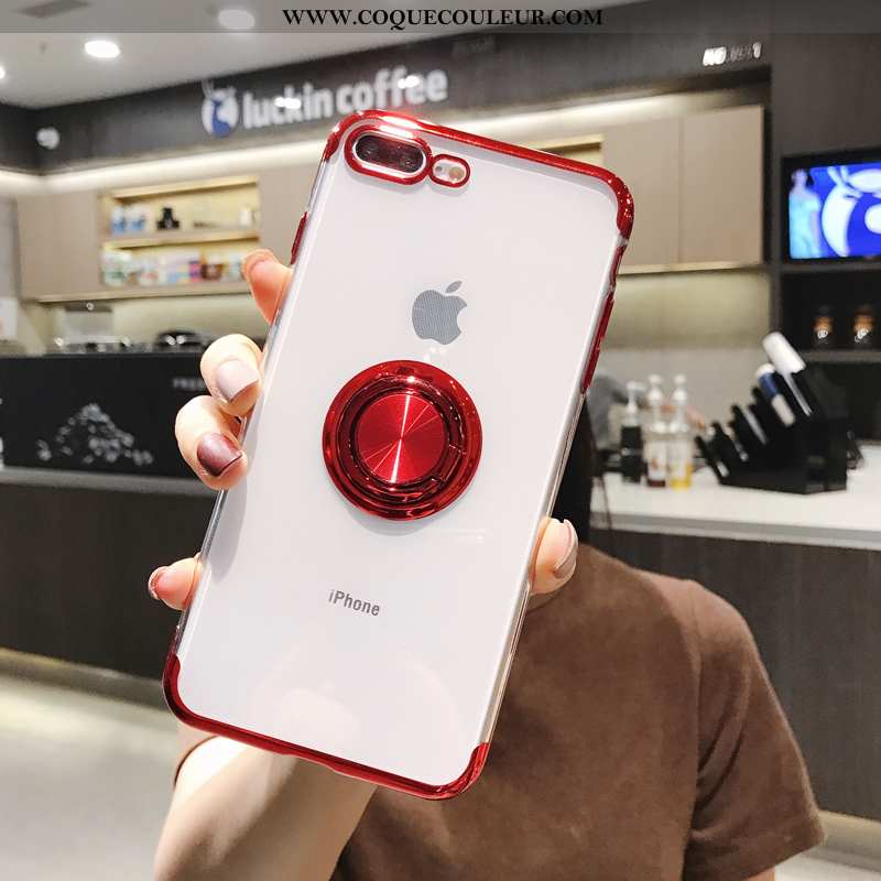 Housse iPhone 8 Plus Ornements Suspendus Net Rouge Téléphone Portable, Étui iPhone 8 Plus Tendance S