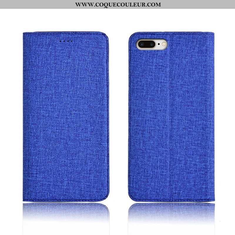 Housse iPhone 8 Plus Silicone Coque Fluide Doux, Étui iPhone 8 Plus Protection Noir