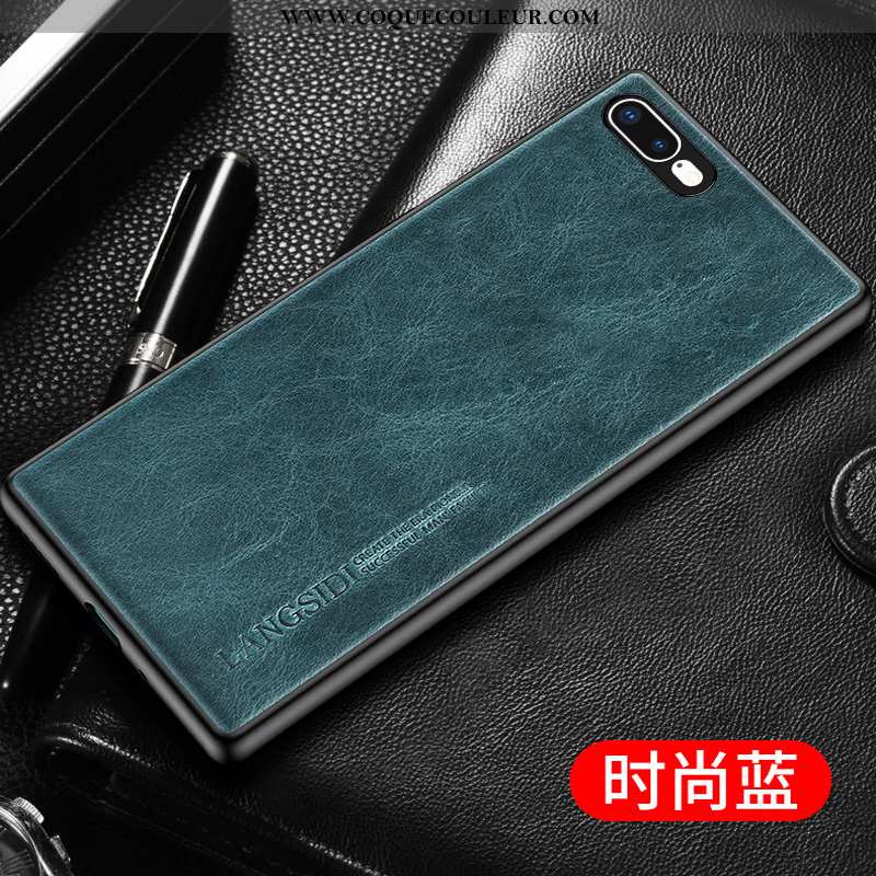 Coque iPhone 8 Plus Créatif Rouge, Housse iPhone 8 Plus Cuir Véritable Personnalisé Rouge