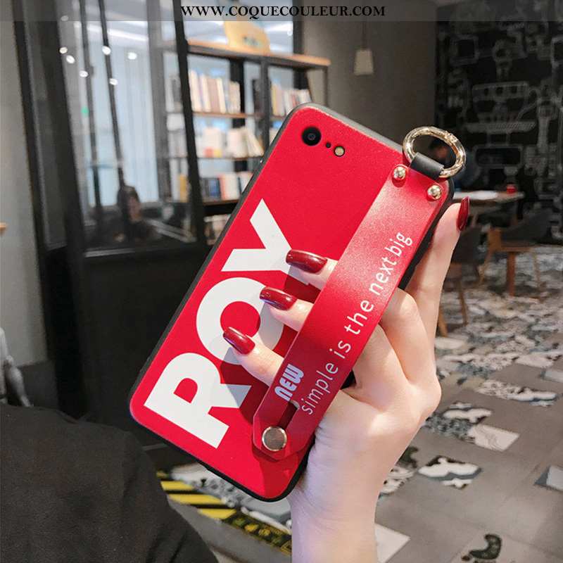 Coque iPhone 8 Légère Incassable Étui, Housse iPhone 8 Fluide Doux Nouveau Rouge