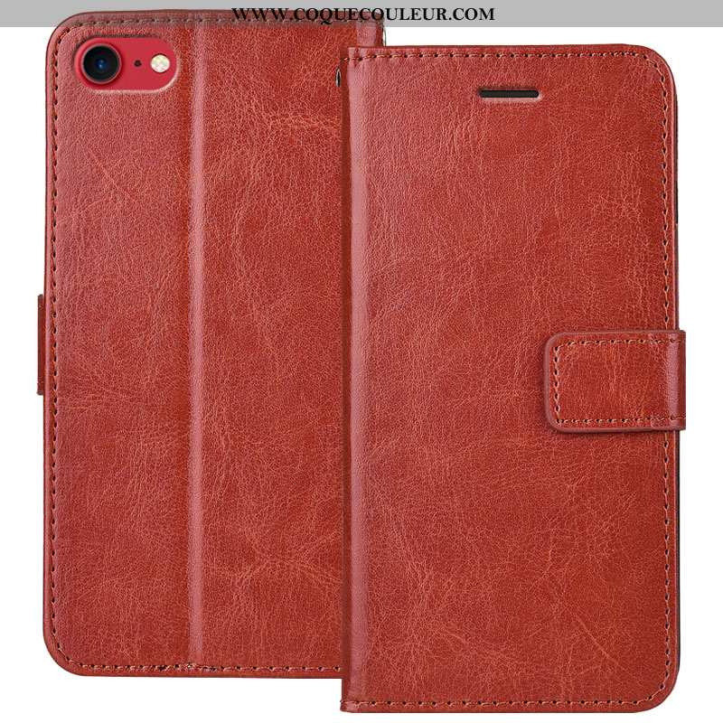 Housse iPhone Se (nouveau) Fluide Doux Cuir Téléphone Portable, Étui iPhone Se (nouveau) Protection 