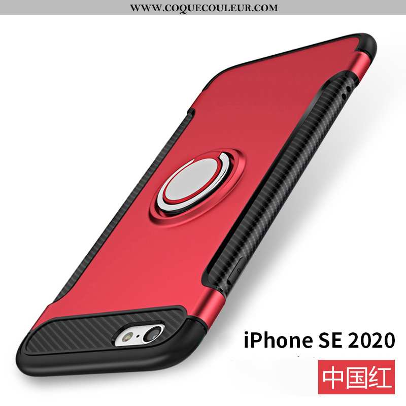 Coque iPhone Se (nouveau) Silicone Anneau À Bord, Housse iPhone Se (nouveau) Étui Téléphone Portable