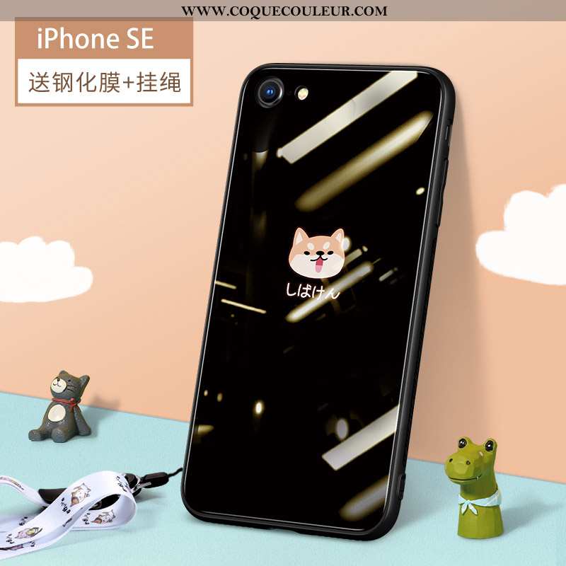 Étui iPhone Se (nouveau) Ornements Suspendus Légère Nouveau, Coque iPhone Se (nouveau) Dessin Animé 