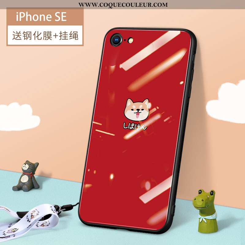 Étui iPhone Se (nouveau) Ornements Suspendus Légère Nouveau, Coque iPhone Se (nouveau) Dessin Animé 