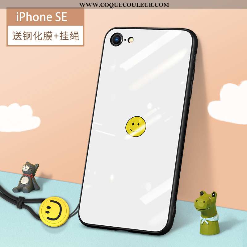 Étui iPhone Se (nouveau) Ornements Suspendus Légère Nouveau, Coque iPhone Se (nouveau) Dessin Animé 