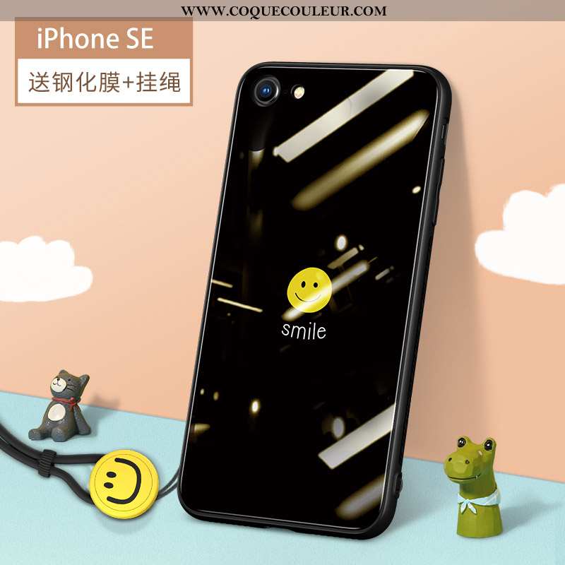 Étui iPhone Se (nouveau) Ornements Suspendus Légère Nouveau, Coque iPhone Se (nouveau) Dessin Animé 